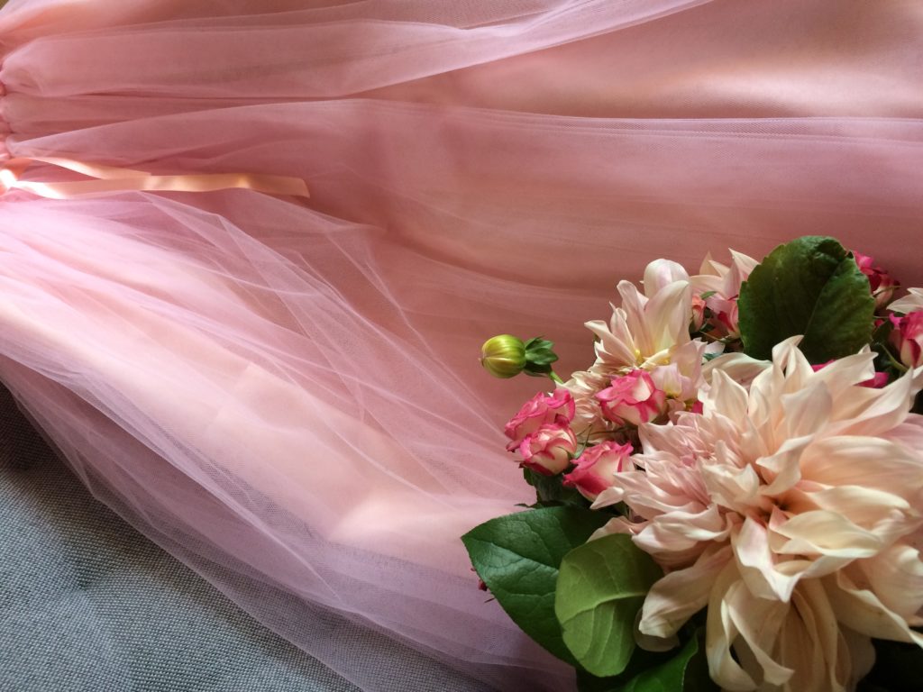 Tutu long rose poudré-Maison FMK Paris