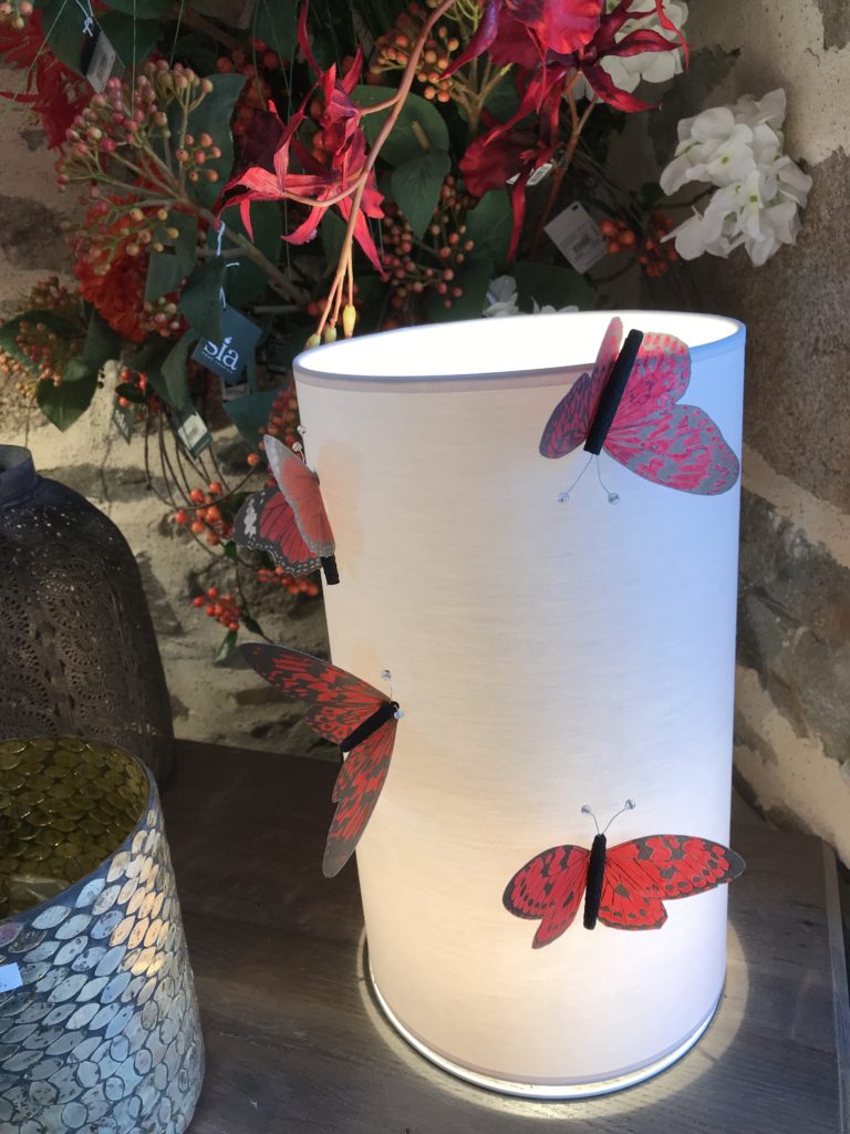 Mon endroit préféré-Papillons rouges-Les Papotis de Thalie