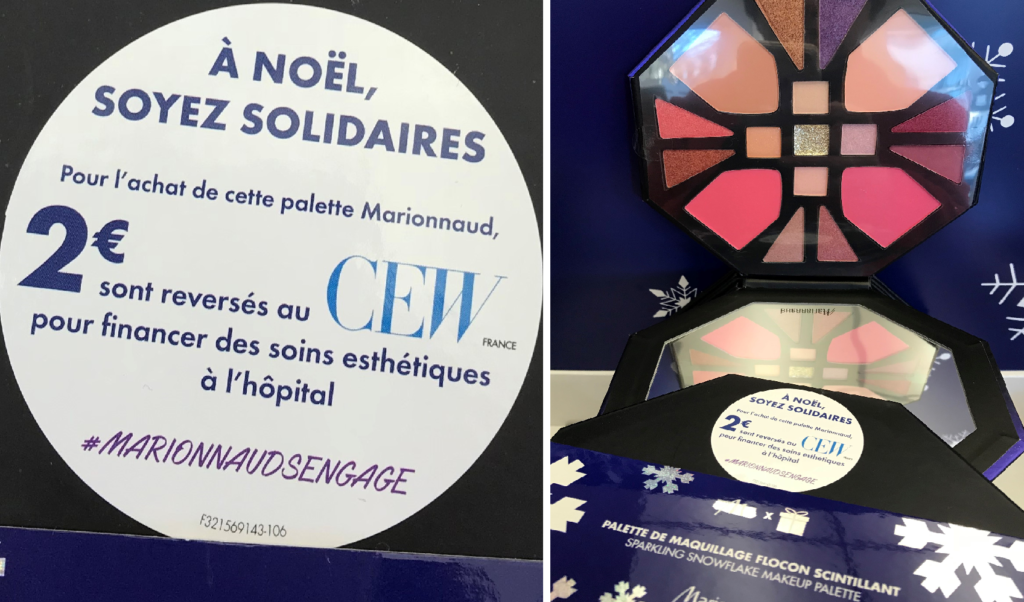 PDT-2018-Inspiration cadeaux-Marionnaud-Cew-Palette makeup-Les Papotis de Thalie