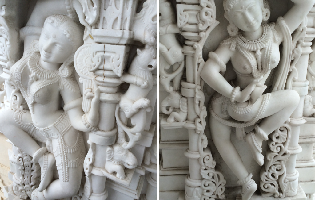 PDT-2019-Londres-Niesden Temple-Statues-Les Papotis de Thalie